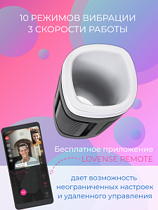 Смарт-мастурбатор 3в1 LOVENSE CALOR